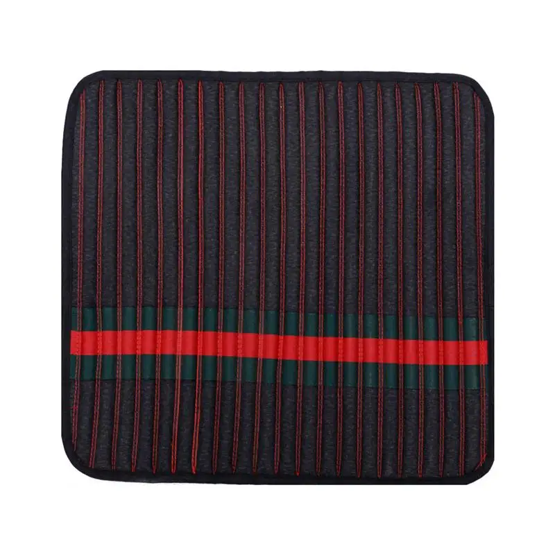 

Flax Car Seat Cushion Cover Breathable Protection Chair Cushion Mat Pad Soft Car Seat Cover for Auto Car Supplies Office