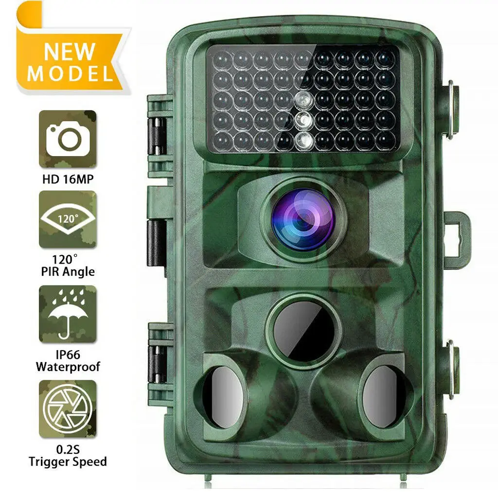 

HH-632 Trail Camera 16MP 1080P Infrared Night Vision Game Wildlife Hunting Cam