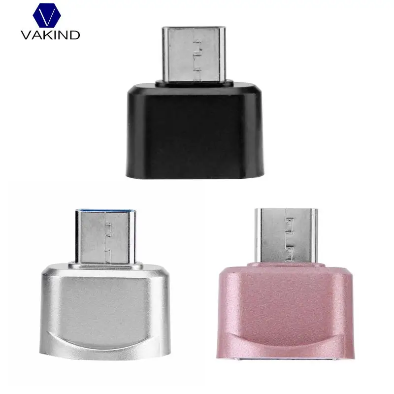 

NEW Type-C OTG Adapter Connector for MacBook Pro/Samsung S8 Type-C Male to USB Female Fast charging Converter