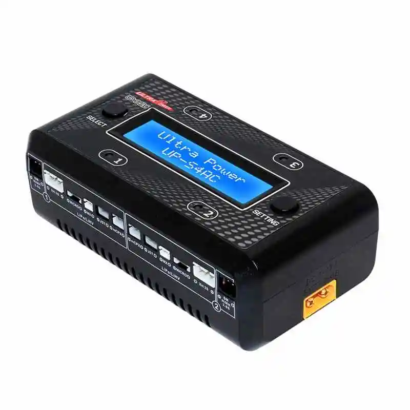 Лучшая стабильность UP-S4AC 4x7 W 1A AC/DC 1 S-2 S LiPO/LiHV 2 S-6 S NiMH/зарядное устройство для аккумуляторов NiCd W/SM XH Micro MX JST mCPX зарядное устройство