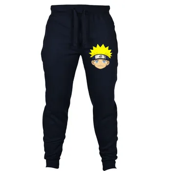

Japan anime Naruto pants Akatsuki Casual Pants Summer Sweat Pockets Cartoon Cosplay Jogger Fitness ankle Length Trousers