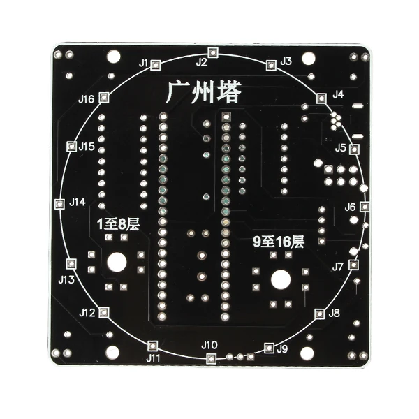 LEORY 1 шт. 16x16 268 LED 3D Light Cube Kit музыкальный спектр электронный комплект с пультом