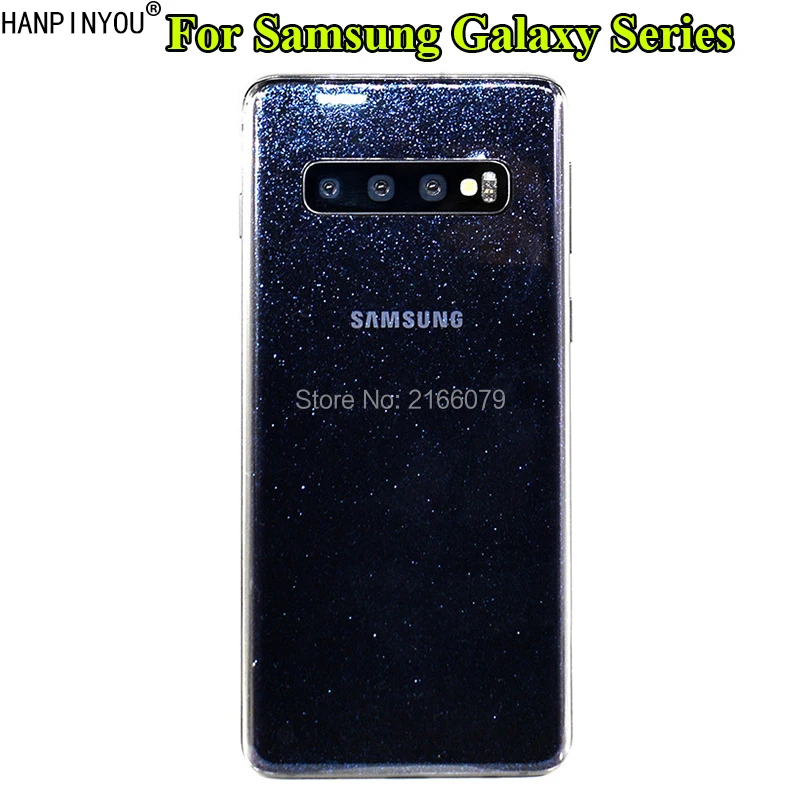 Для Samsung Galaxy S10 S9 S8 Plus S10e Note 9 8 Модный Полный Чехол для задней панели 3D Tranpsprent защита