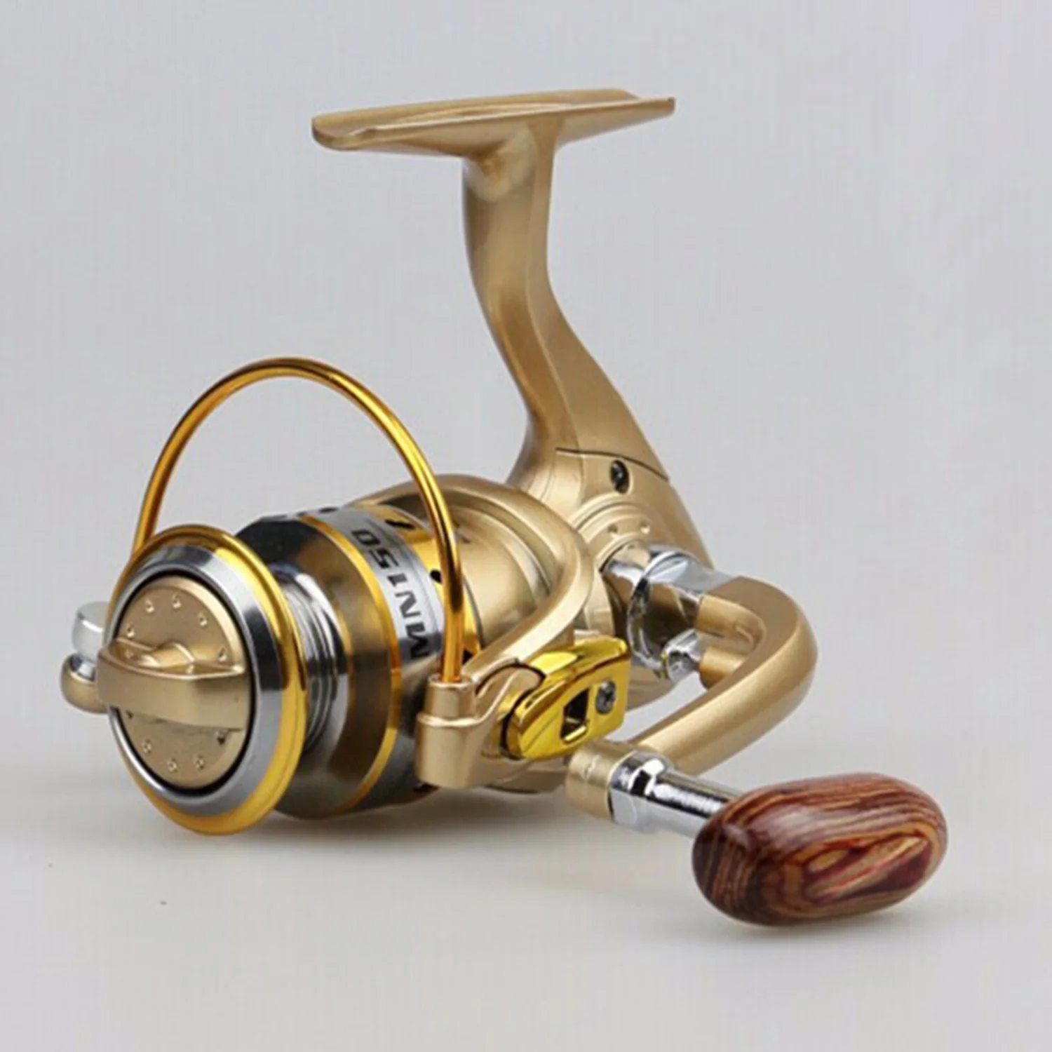 HOT-Yumoshi Mini Small Fishing Reel,12+1Bb,5.5:1 Fly Fishing Wheel Spinning Reel,Engineering plastic