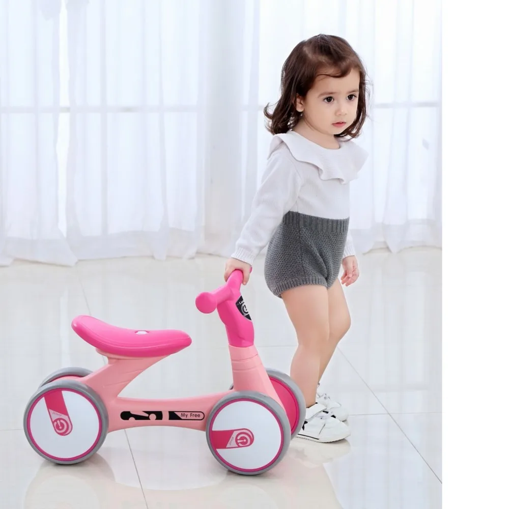 New Brand Children's Bicycle Balance Scooter Infant 1-3years Child For Driving Bike Gift For Baby Four-wheeled Walker Buggy