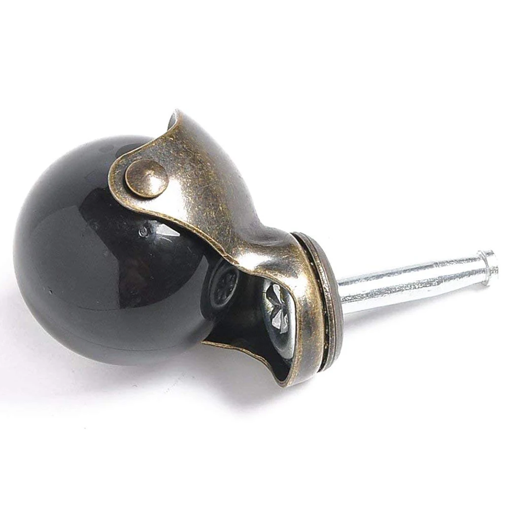 2 inch Swivel Caster Wheels Antique Ball Caster with Long Stem Total 330lbs Capacity for Furniture Replacement (Caster Set of 2 inch Swivel Caster Wheels Antique Ball Caster with Long Stem Total 330lbs Capacity for Furniture Replacement (Caster Set of
