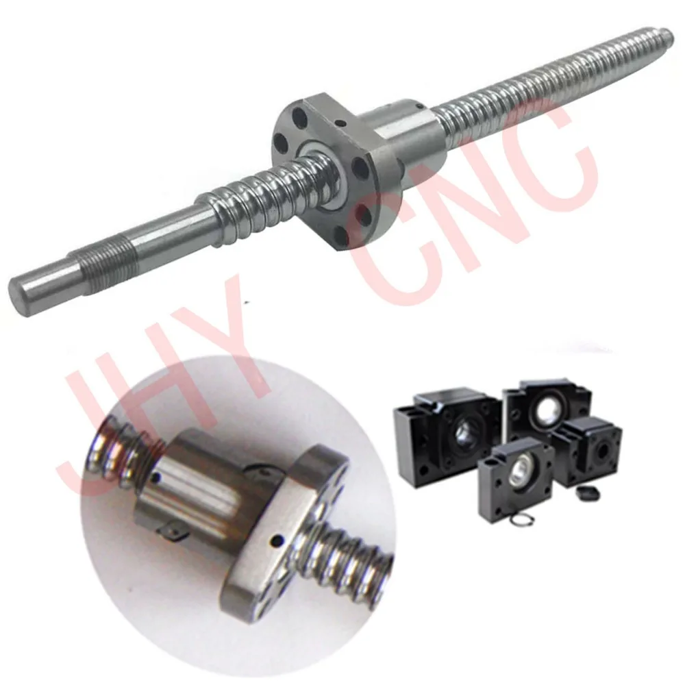 3 RM2505 anti backlas ballscrews 3sets BK//BF15