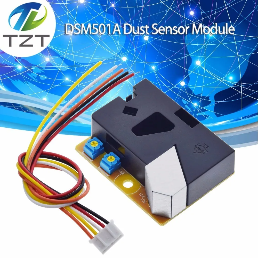 

DSM501A Dust Sensor Module PM2.5 Detection Dector Allergic Smoke Particles Sensor Module For Arduino For Air Condition