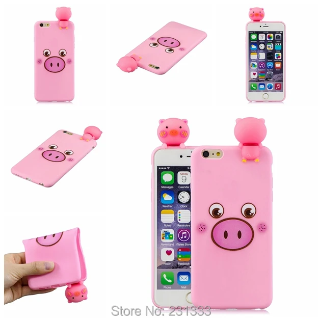 

C-ku 3D Cartoon Unicorn Panda Soft TPU Case For Iphone X XS MAX XR 8 7 PLUS I7 6 6S SE 5 5S For Xiaomi Pocophone F1 Cover 100pcs