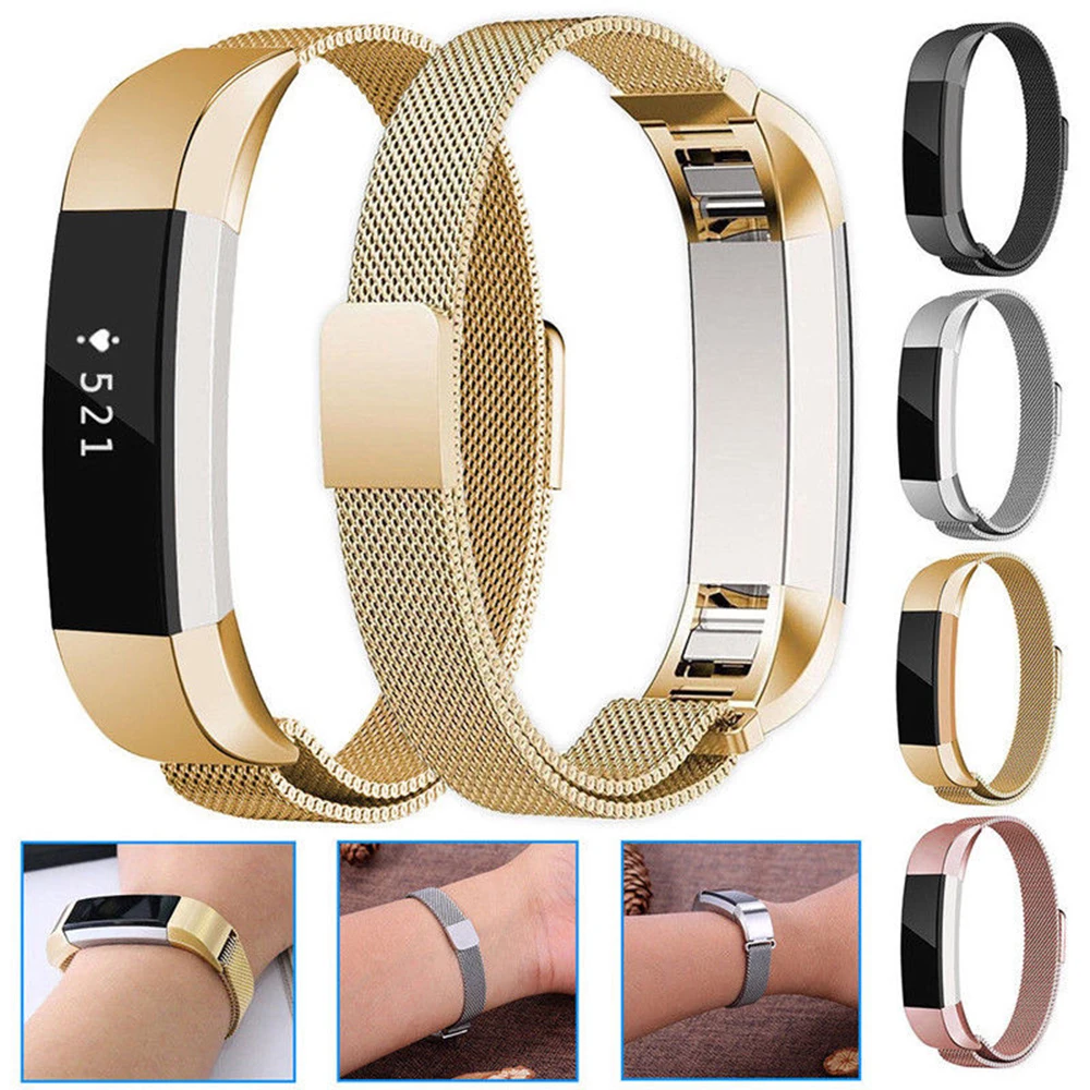 

Stainless Steel Watch Strap For Fitbits Alta HR Replacement Smart Watch Strap Bracelet Wrist Band Accessorie