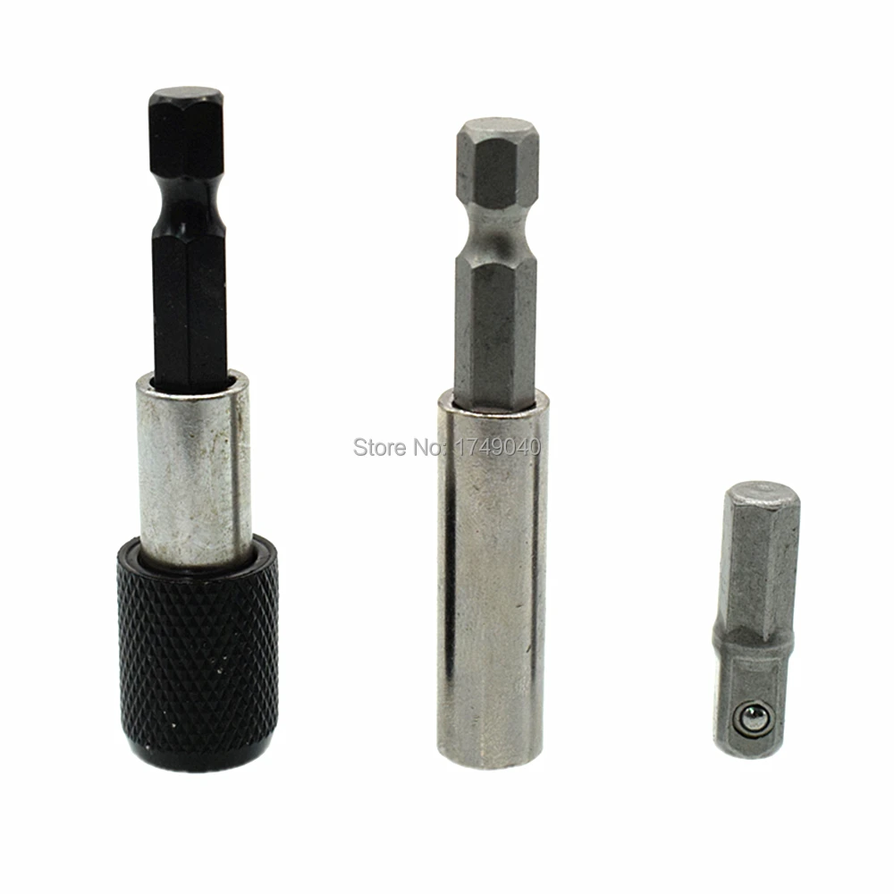 Магнитный держатель бит отвертки 60 мм адаптер переходник с шестигранным