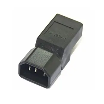 

IEC C14 male plug To Nema 5-15R US 3 Pin Female power adapter Connector