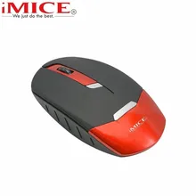IMICE тонкий портативный дизайн беспроводная usb-мышь Мини игровая мышь оптическая для ПК ноутбук Настольный 2,4 ГГц Mause 1600 dpi