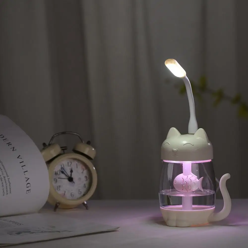 Adoolla Cute Cat Humidifier Office Home Mini USB Adoolla Cute Cat Humidifier Office Home Mini USB