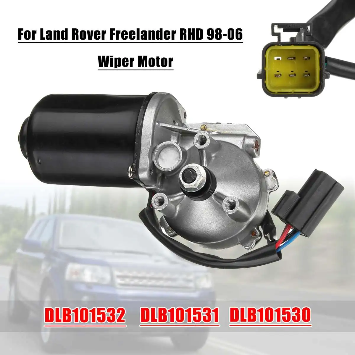 Двигатель стеклоочистителя лобового стекла для Land Rover freelander RHD 1998-2006 DLB101532 DLB101530 DLB101531