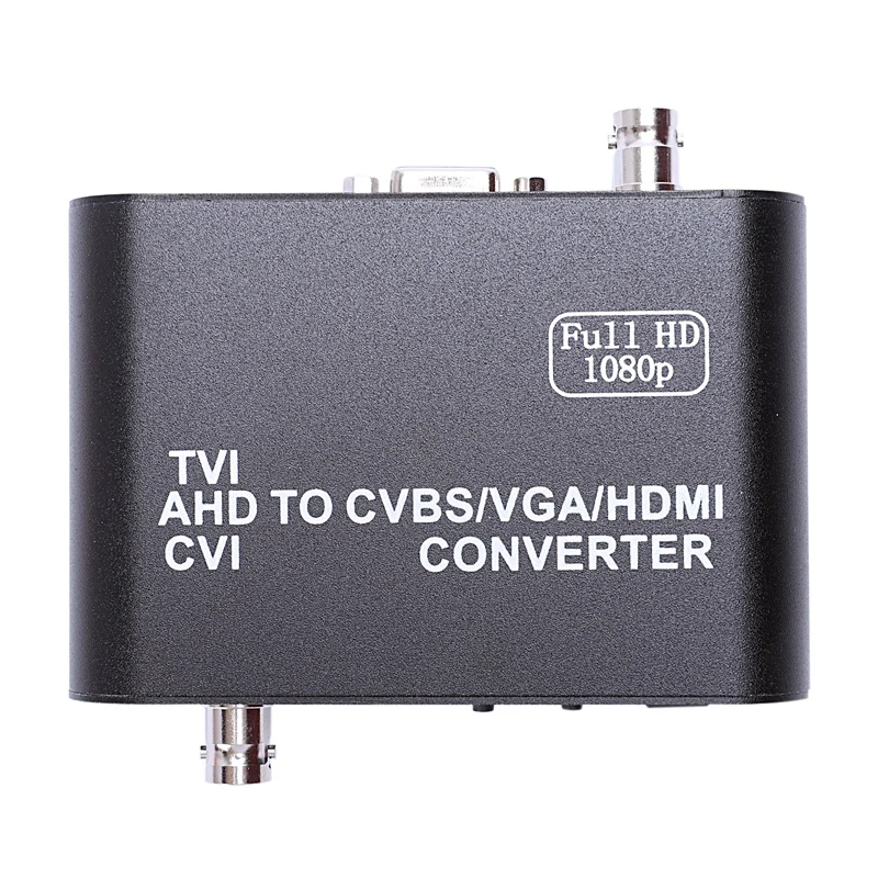 Full HD 1080p Tvi/Cvi/Ahd в Cvbs/Vga/Hdmi конвертер видео (вилка США)| |