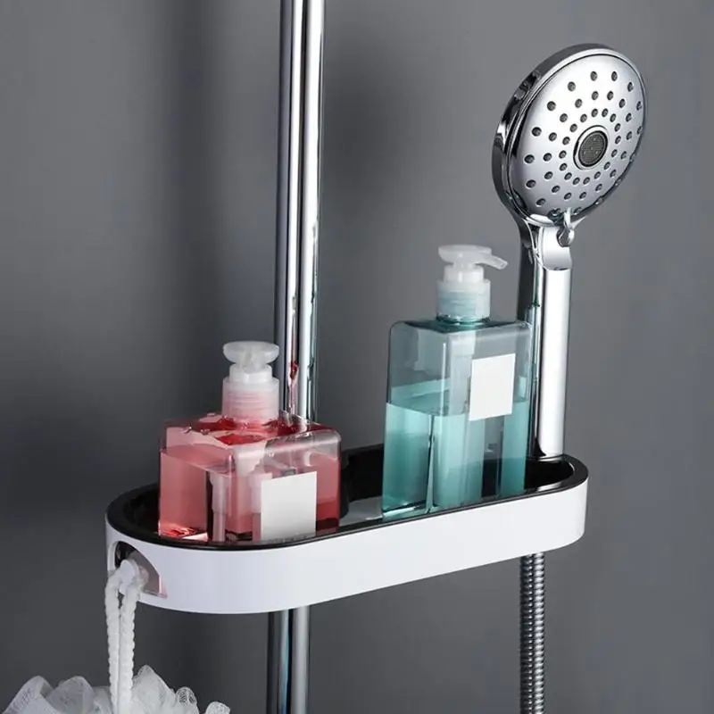 

Adjustable Shower Bathroom Shower Rack Soap Dish Box Bathroom Shelf Holder Soap Pallet Shower Storage Shampoo Bath Towel Tray
