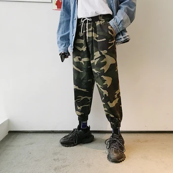 

Spring New Track Pants Men Fashion Casual Tooling Wind Pants Man Streetwear Hip Hop Trend Wild Loose Joggers Sweatpants M-2XL