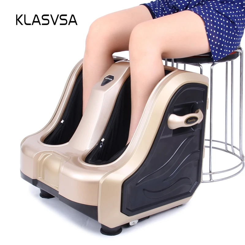 KLASVSA الساخن التدفئة الكهربائية مُدلك لرجل القدم شياتسو هزاز الأسطوانة العلاج التفكير الألم الإغاثة الرعاية الصحية الاسترخاء