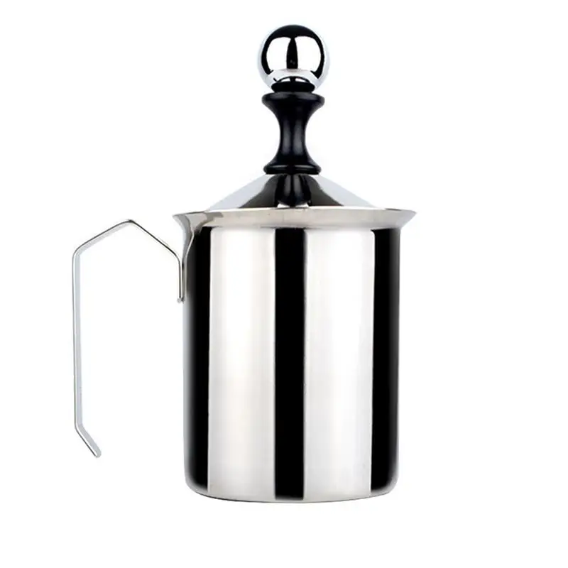 Butter Warmers Stainless Steel Milk Frother Cappuccino Coffee Foam