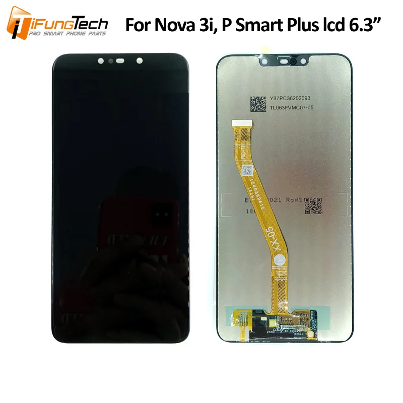 Free Tools For Huawei Nova 3i LCD Display Touch Screen With Frame For Huawei P Smart+ P Smart Plus LCD Digitizer Replacement