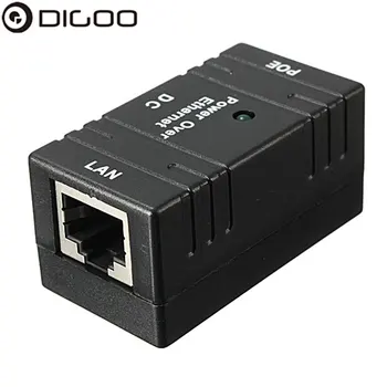 

DIGOO 10M/100Mbp Passive POE Power Over Ethernet RJ-45 Injector Splitter Wall Mount Adapter For CCTV IP Camera Networking