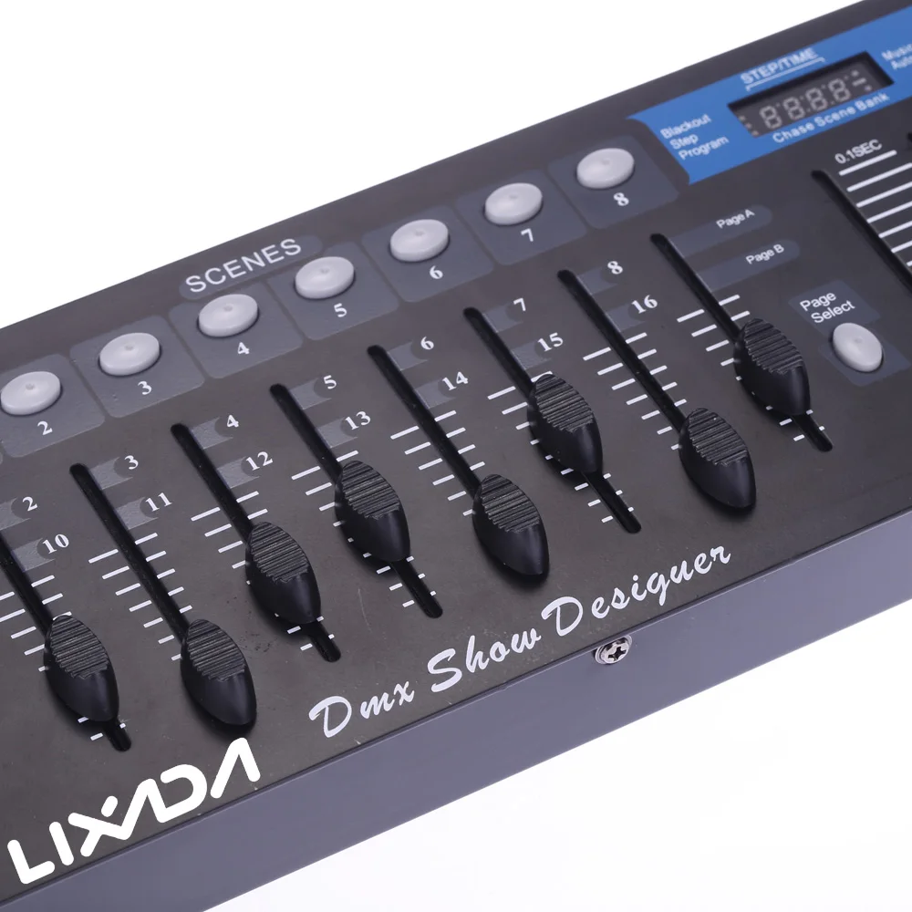 Контроллер освещения DMX 192 каналов DMX512 консоль для сценического вечеринки диджея
