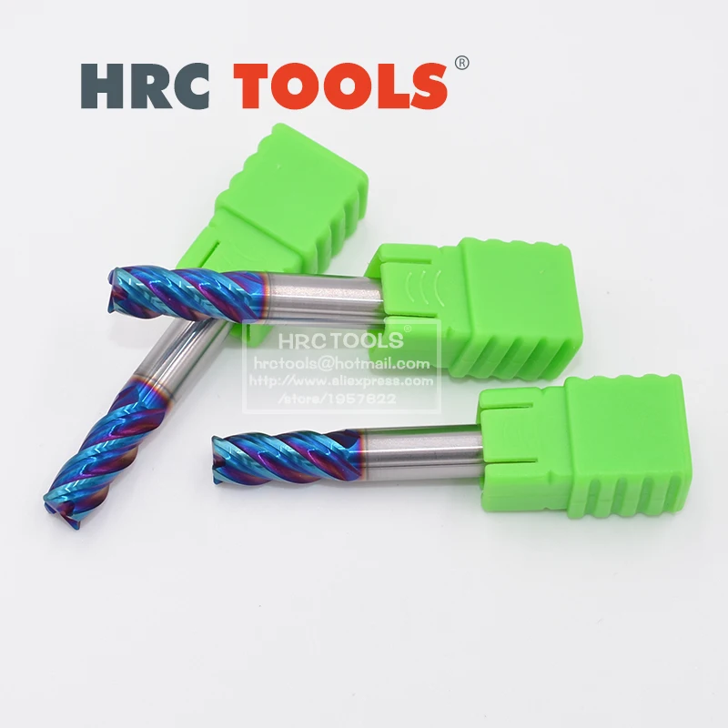 

L11-d6x15Hx6Dx50L HRC 65 CNC Cutting Tools 4 flute Endmil Router Bits