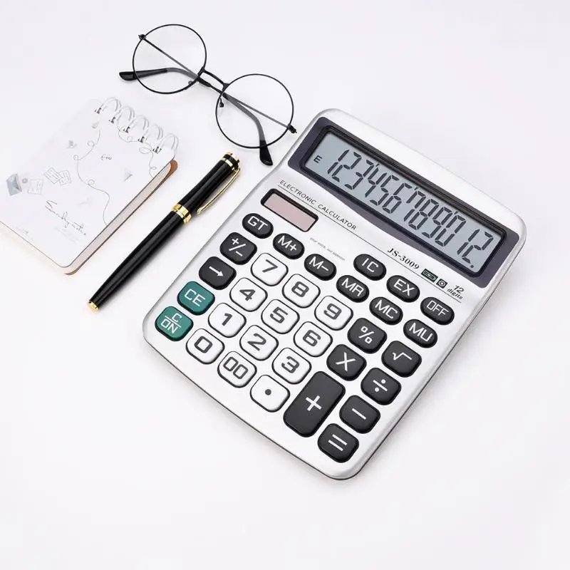 المحمولة حاسبة 12 أرقام عرض مكتب القرطاسية حساب أداة المحمولة حاسبة 12 أرقام عرض مكتب القرطاسية حساب أداة