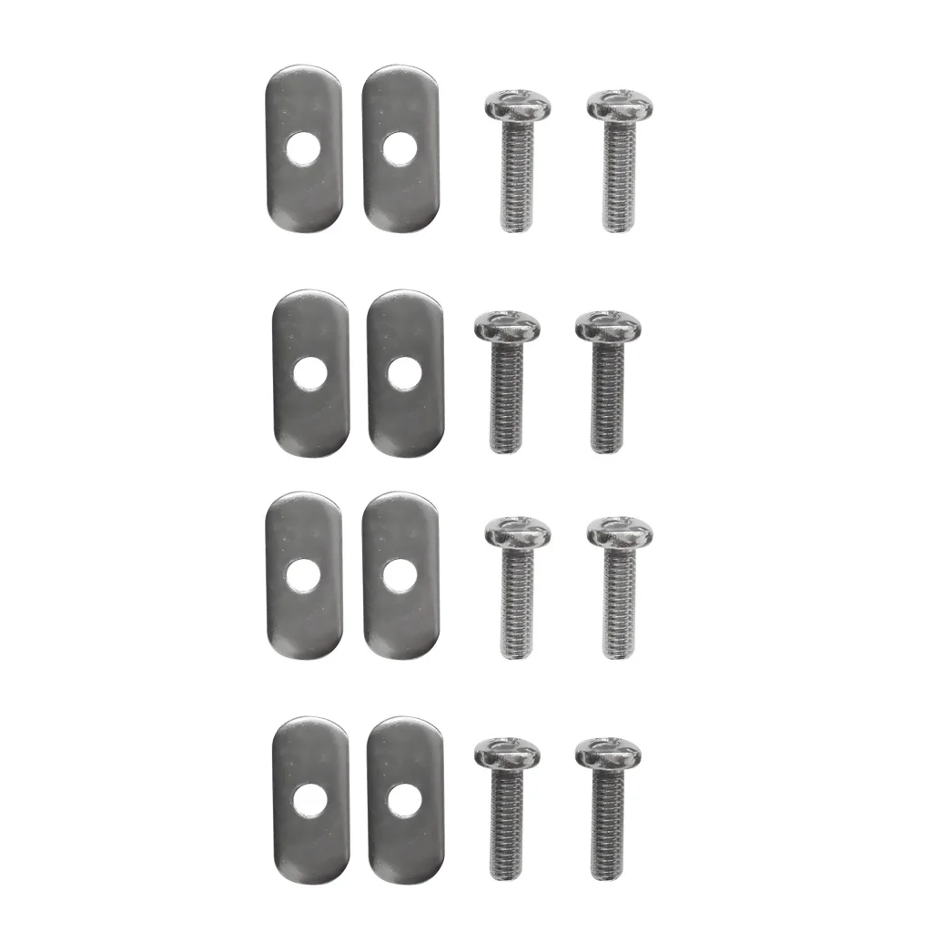 

8 Sets Universal Kayak Track/Rail Screws And Nuts Hardware Gear Mounting Kayaks Canoes