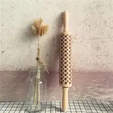 Elm Star Лазерная Выгравированная рельефная Скалка напечатаны палочки для печенья креативные помадки торт тесто выгравированы ролик кухонные наборы инструментов