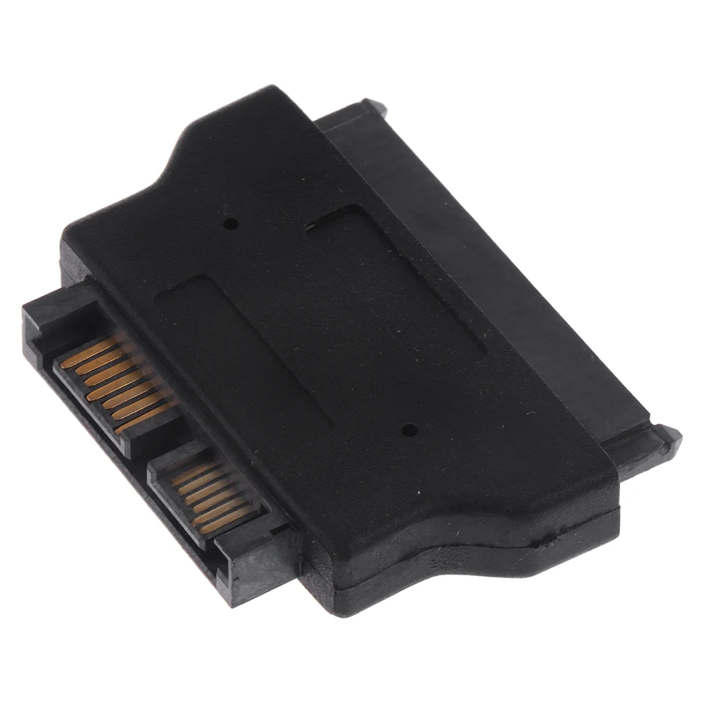 2 5 дюймовый SATA 22pin 22p Female to Slimline 13pin Мужской конвертер адаптер|Компьютерные кабели