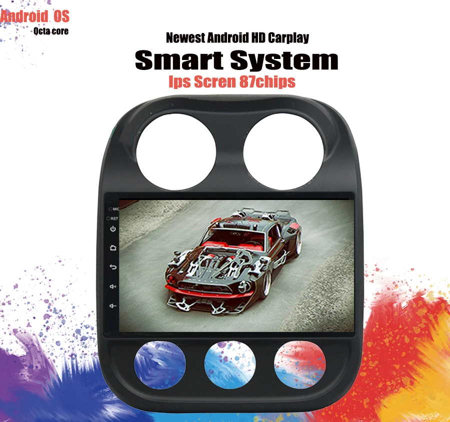 Discount 10.1" 2.5D IPS Android 9.1 Car DVD Multimedia Player 4+64G GPS for JEEP COMPASS 2010 11 -2016 audio car radio stereo navigation 3 Discount 10.1" 2.5D IPS Android 9.1 Car DVD Multimedia Player 4+64G GPS for JEEP COMPASS 2010 11 -2016 audio car radio stereo navigation 3