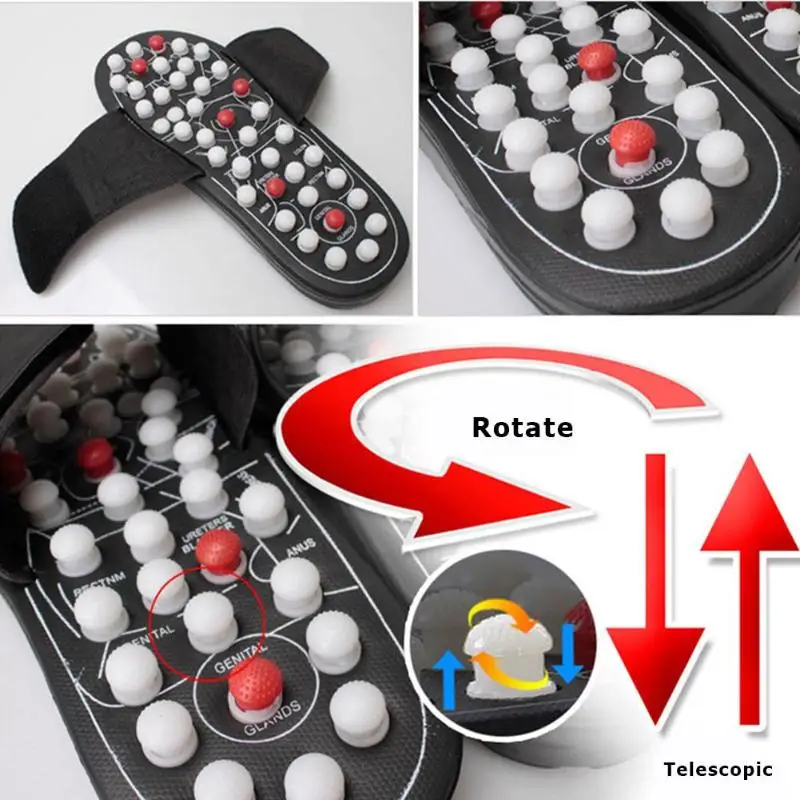 1pair Foot Massage Sandals Foot Massager Reflexology Sandals Feet Acupuncture Therapy Massager Foot Massage Slippers 1pair Foot Massage Sandals Foot Massager Reflexology Sandals Feet Acupuncture Therapy Massager Foot Massage Slippers