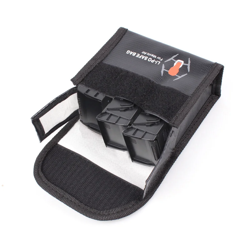 For DJI Mavic Air Explosion-Proof L-Battery LiPo Safe Bag Pouch Case Accessory | Электроника