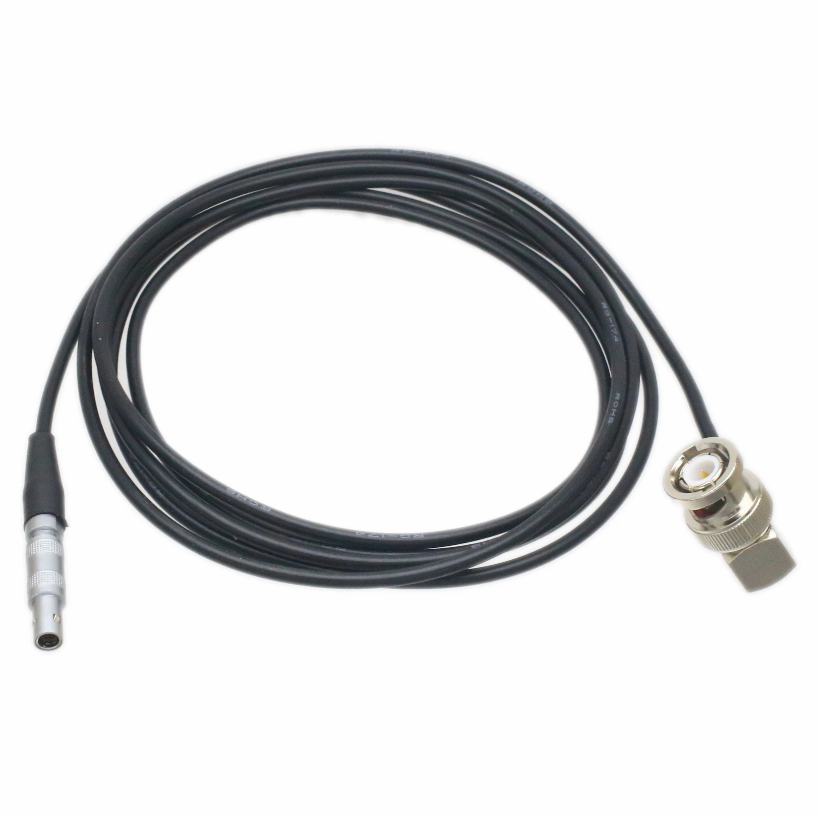 Кабель BNC male elbow to LEMO-00S 00 plug 6.5FT для ультразвукового NDT TOFD USF GE Panametrics Krautkramer