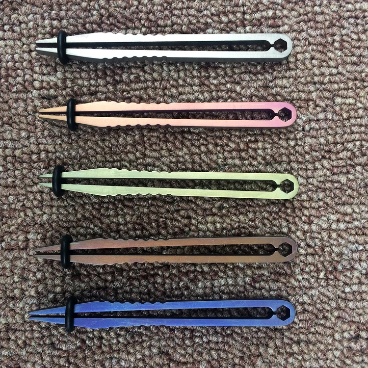 Титановый нцет tc4 ti EDC зубчатый зажим захват для кемпинга многоцелевой походный
