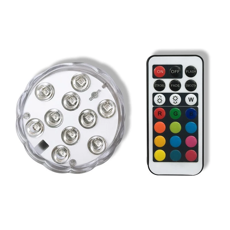 

LED Light Lamps Fish Tank Aquarium Colorful Submersible Remote Control Lighting