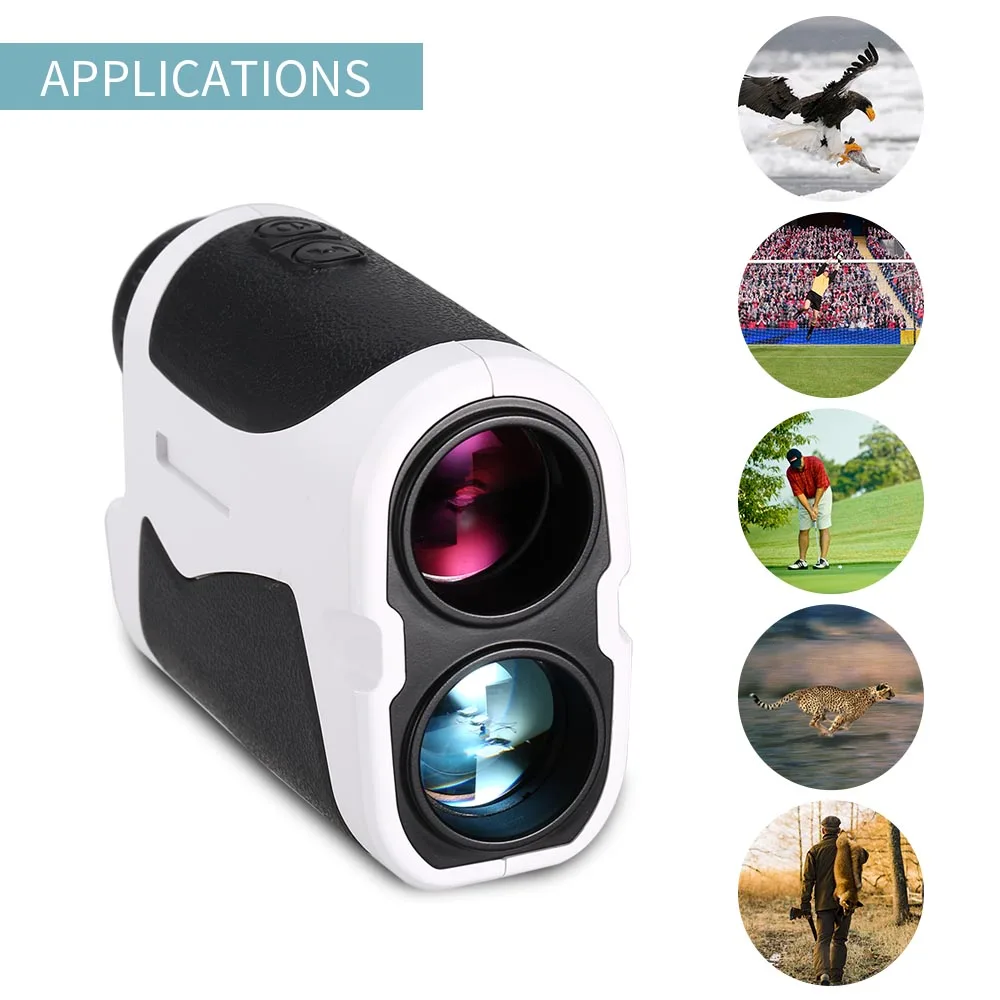 

Lixada 400-1200M Pocket Golf Laser Rangefinder Distance Meter Angle Height Range Finder Hunting Climbing Survey Range Finder