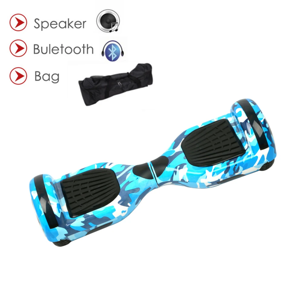 

Hoverboard 6.5 Inch Bluetooth Two Wheel Smart Self Balancing Scooter Electric Skateboard With Speaker Bluetooth Giroskuter