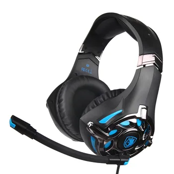 

MOCH-Sades Sa822 Gaming Headset 3.5Mm Over-Ear Headphone Microphone For/Pc/Ps4/Xbox One Auriculares Noise Canceling Headphone