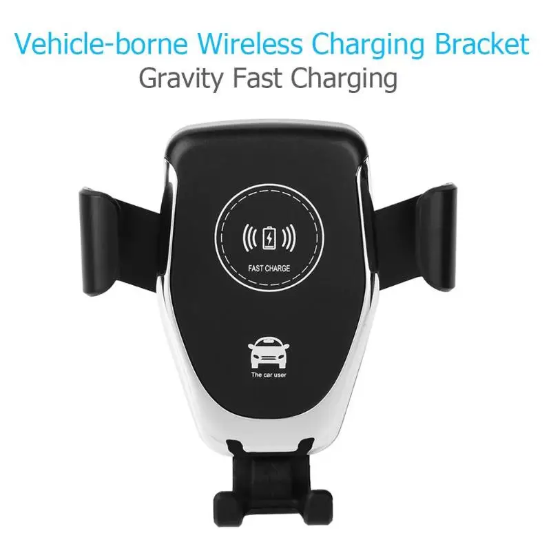

Car Holder For Phone C6 Car Qi Wireless Charger 10W Fast Charging Gravity Phone Holder Mount Cell Stand Support