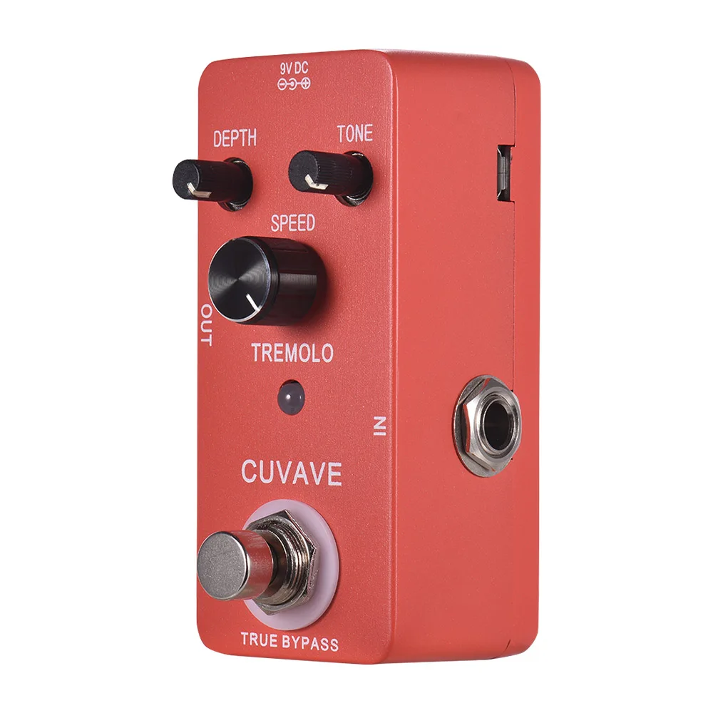 Классическая педаль для гитарных эффектов TREMOLO Tremolo корпус из цинкового сплава