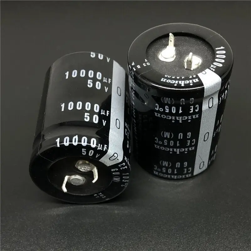 2 шт/10 шт 10000 мкФ 50В Nichicon GU 30x40 мм 50v10000мкф оснастки в PSU конденсатор|Конденсаторы| |