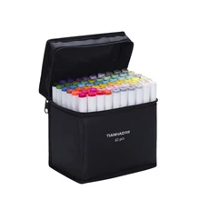 CHENYU маркеры 168ColorsAlcohol на основе ручки Производитель Двойная Головка эскиз маркеры Кисть ручка для рисования манга дизайн товары для рукоделия