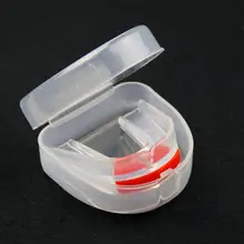 Спортивная защита для рта Силиконовая защита для зубов Детский Молодежный мундгард зуб защитный Ортез для баскетбола регби для бокса и карате