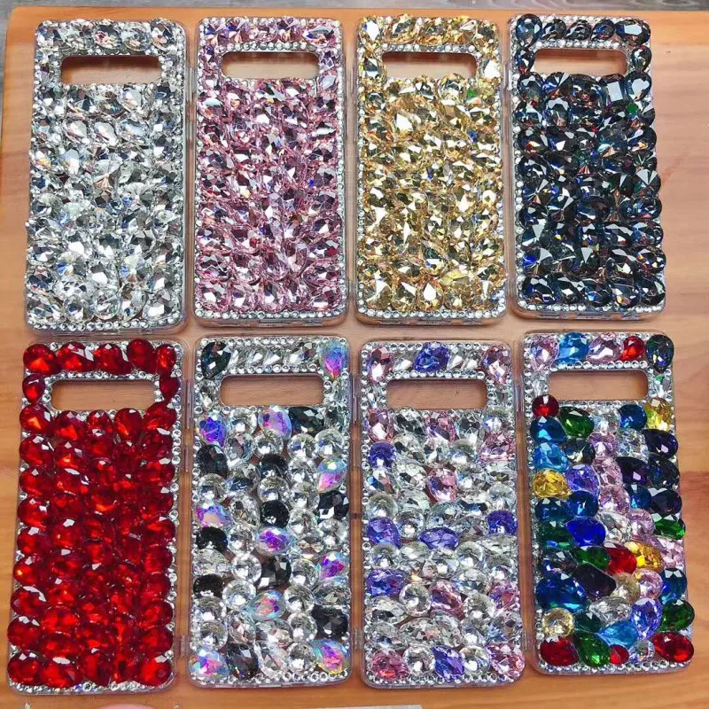 

Rhinestone Case For Samsung Galaxy A60 A50 S10 Lite S10E S10 S9 S8 Plus M10 M20 M30 A10 A30 A40 A70 A8 A9 2018 A9S Phone Coque