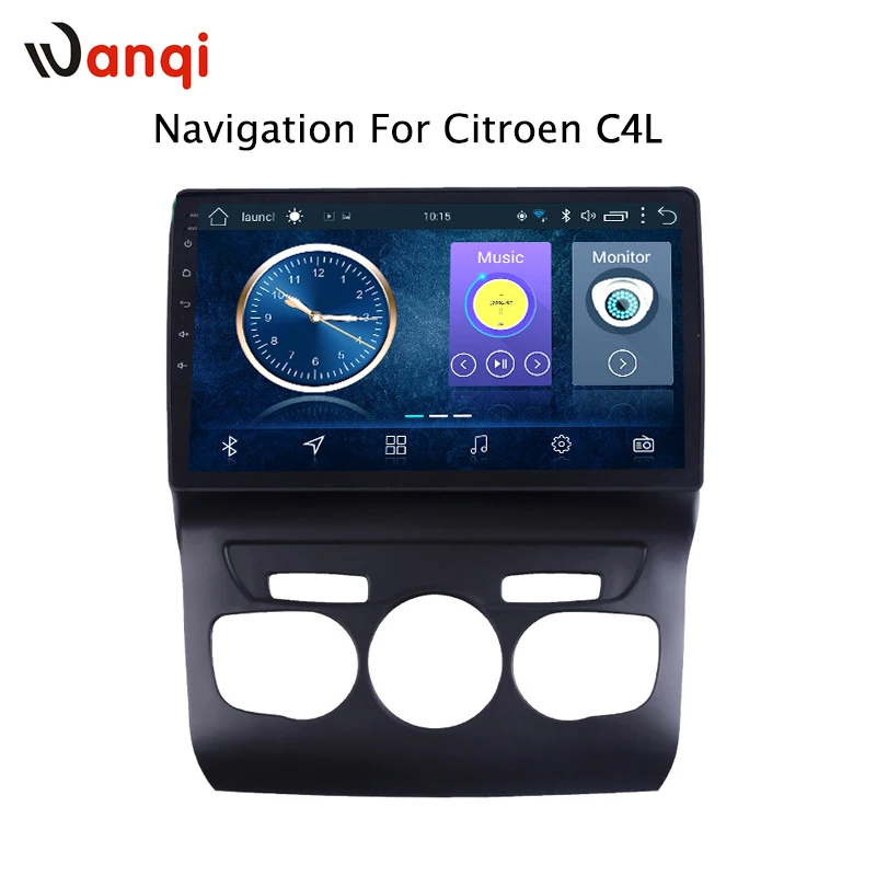 

wanqi Android system 10.1 inch Car cd Radio For Citroen C4L 2013 2014 2015 2016 2017vehicle GPS Navigation car Multimedia Player