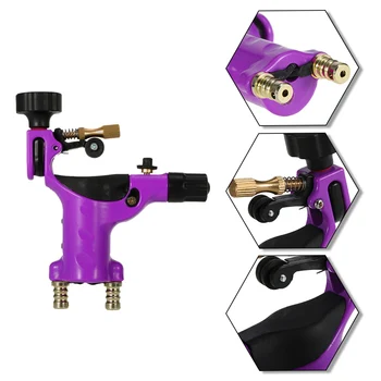 

Dragonfly Rotary Tattoo Machine Professional 4 Colors Powerful Low Noise Tattoo Motor Shader & Liner Tattoo Gun Machine