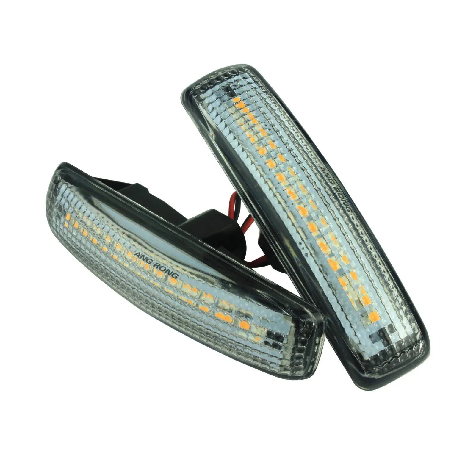 ANGRONG 2x Canbus Amber LED Side Marker Repeater Indicator Lights For Land Rover Discovery 3 & 4 Freelander 2 Range Rover Sport ANGRONG 2x Canbus Amber LED Side Marker Repeater Indicator Lights For Land Rover Discovery 3 & 4 Freelander 2 Range Rover Sport
